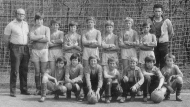 Družstvo žáků 1977
