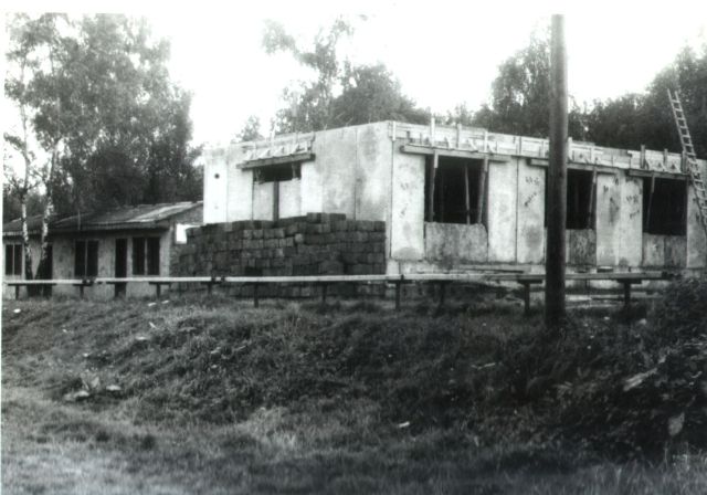 Přístavba klubovny Přístavba klubovny